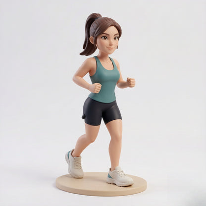 Custom Sports 3D Figurine from Photo | Personalized Sports Gift