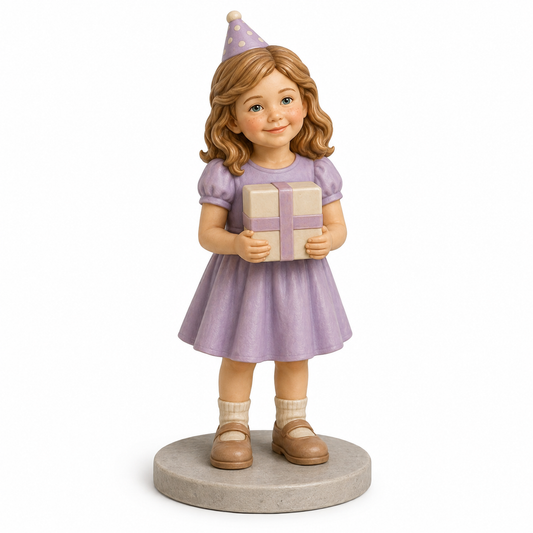 Custom Birthday 3D Figurine from Photo | Personalized Birthday Gift