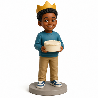 Custom Birthday 3D Figurine from Photo | Personalized Birthday Gift