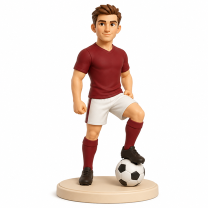 Custom Sports 3D Figurine from Photo | Personalized Sports Gift