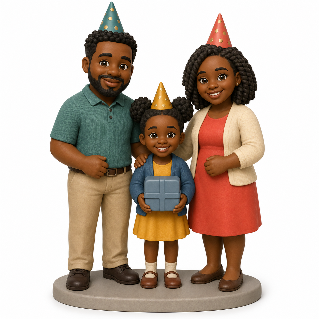 Custom Birthday 3D Figurine from Photo | Personalized Birthday Gift