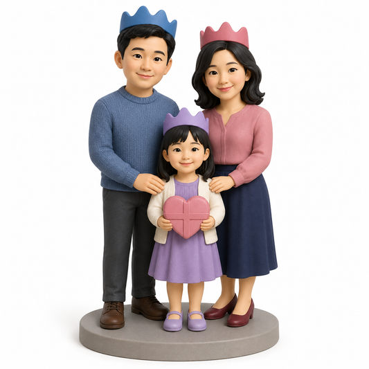 Custom Birthday 3D Figurine from Photo | Personalized Birthday Gift