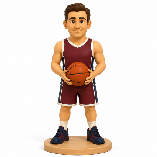 Custom Sports 3D Figurine from Photo | Personalized Sports Gift