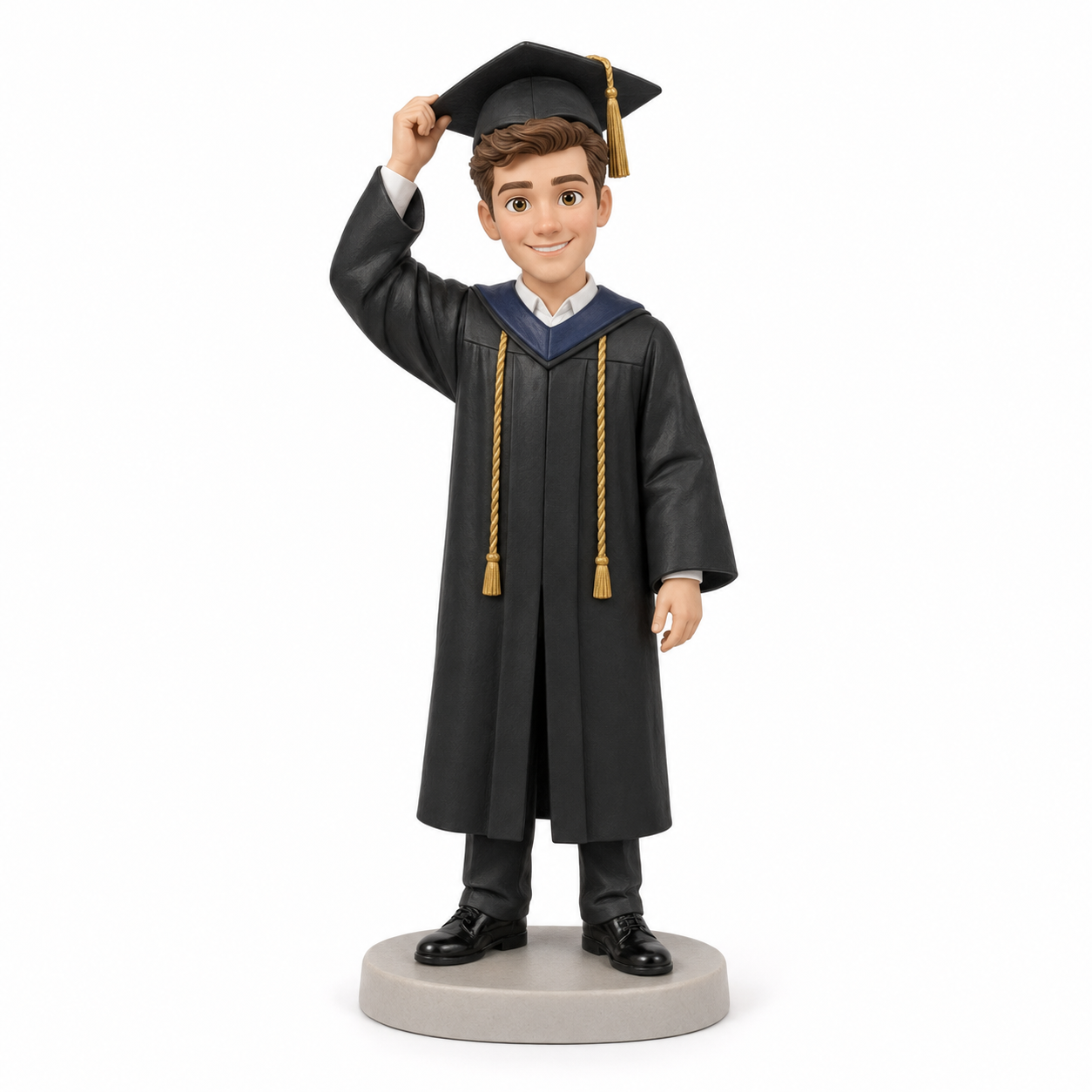 Custom Graduation 3D Figurine from Photo | Personalized Graduation Gift