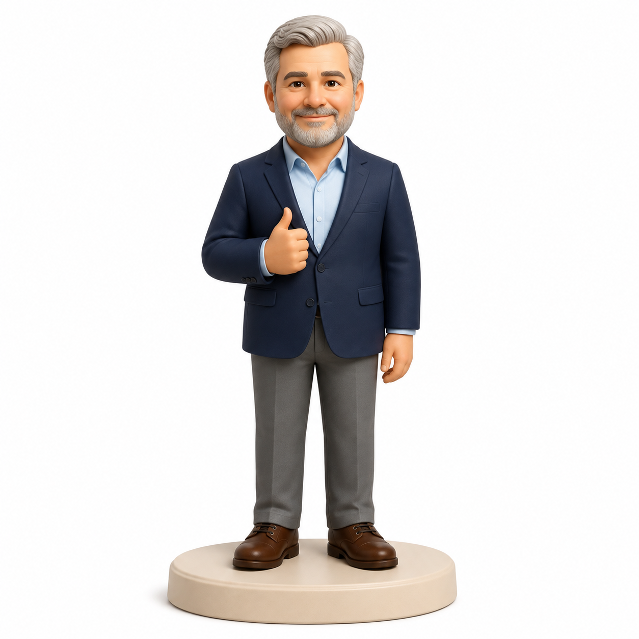Custom Anniversary 3D Figurine from Photo | Personalized Anniversary Gift