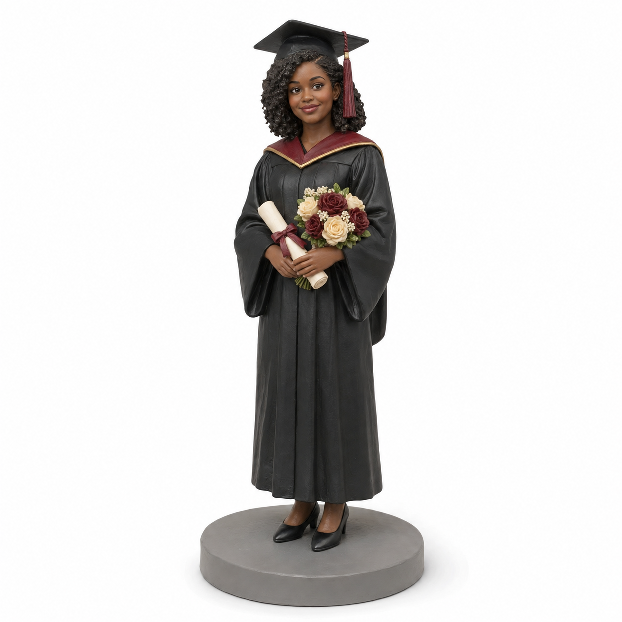 Custom Graduation 3D Figurine from Photo | Personalized Graduation Gift