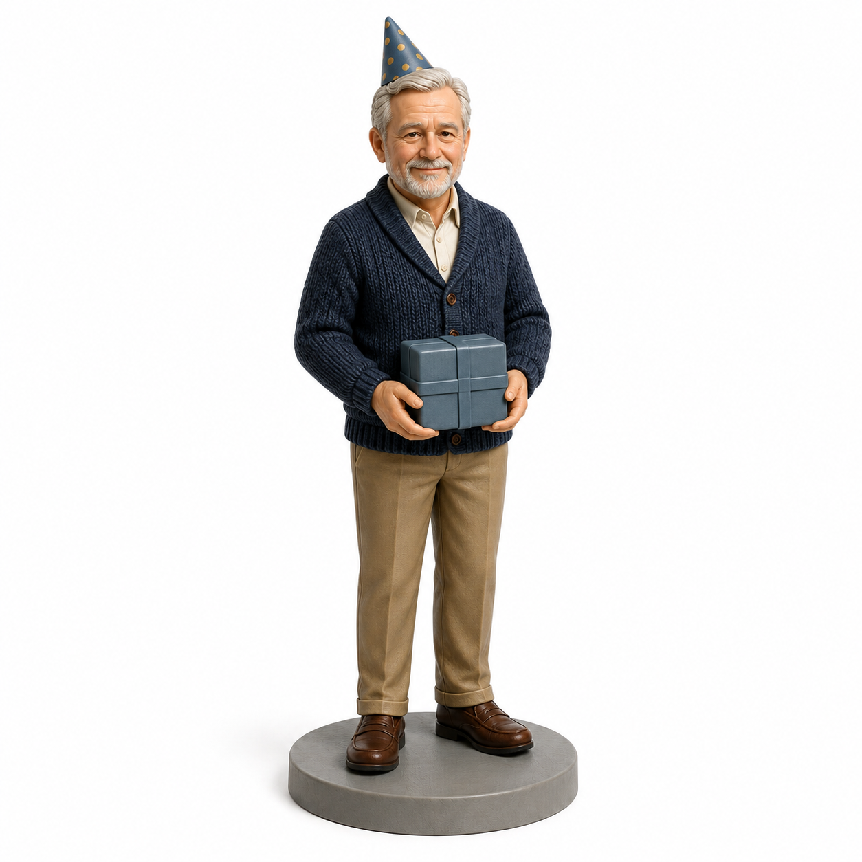 Custom Birthday 3D Figurine from Photo | Personalized Birthday Gift