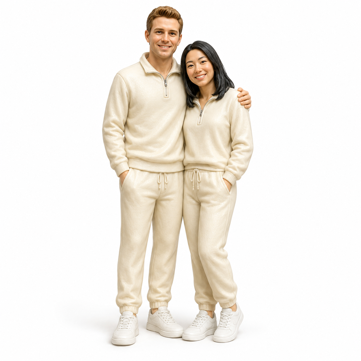 Custom Couple 3D Figurine from Photo | Personalized Couple Gift