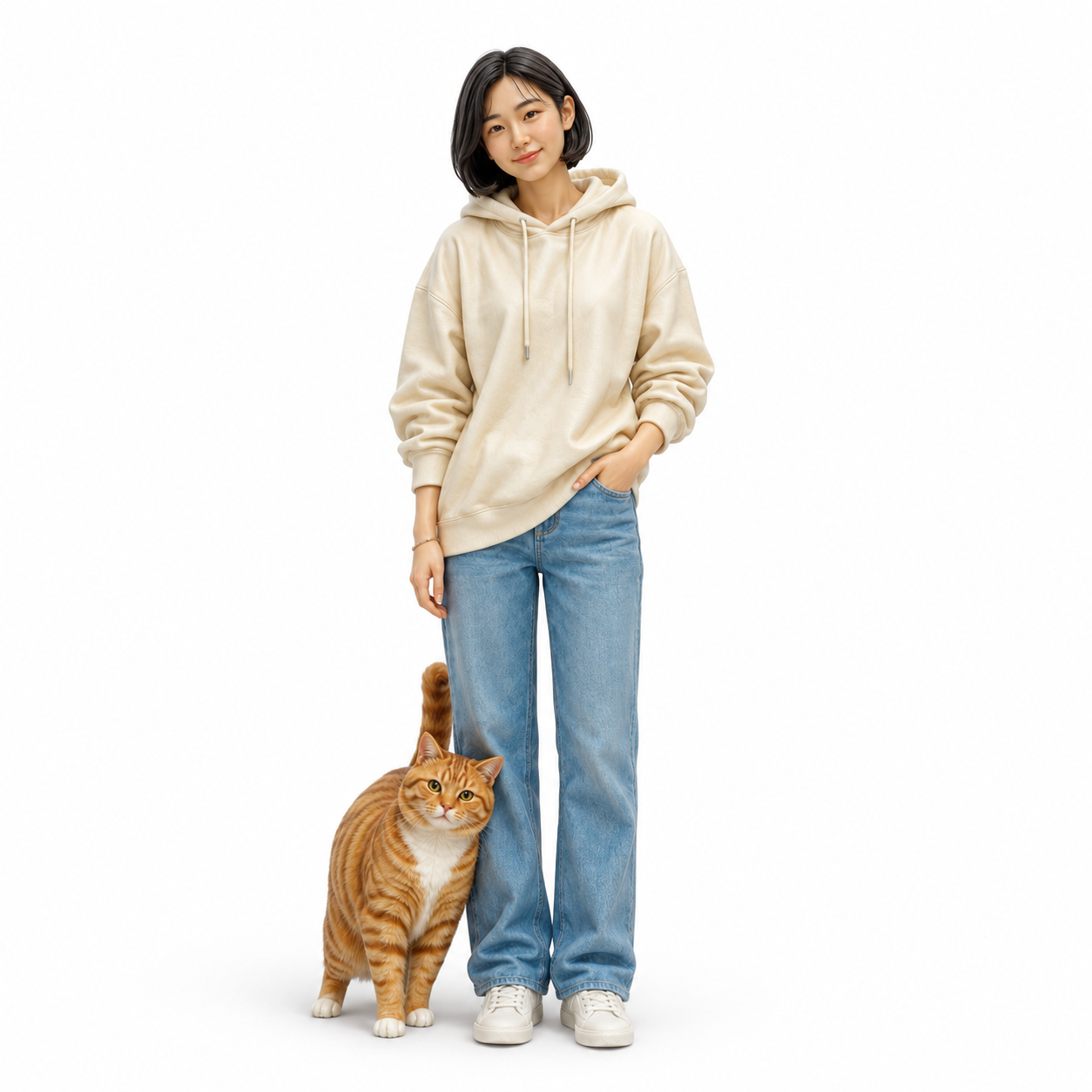 Custom Human & Pet 3D Figurine from Photo | Personalized Pet Lover Gift