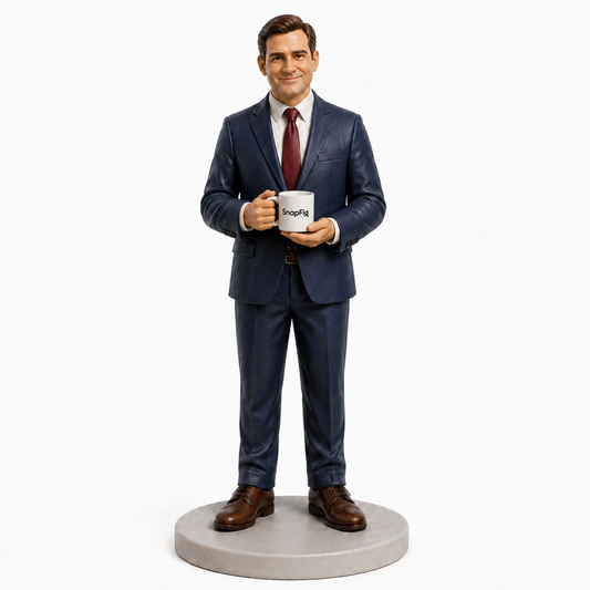 Custom Anniversary 3D Figurine from Photo | Personalized Anniversary Gift