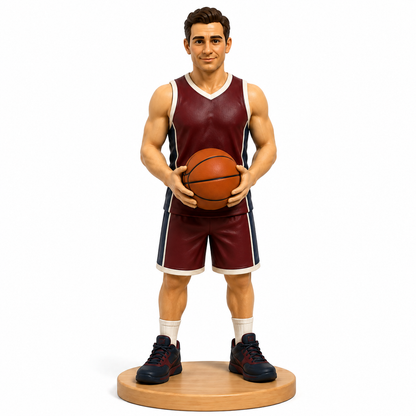 Custom Sports 3D Figurine from Photo | Personalized Sports Gift