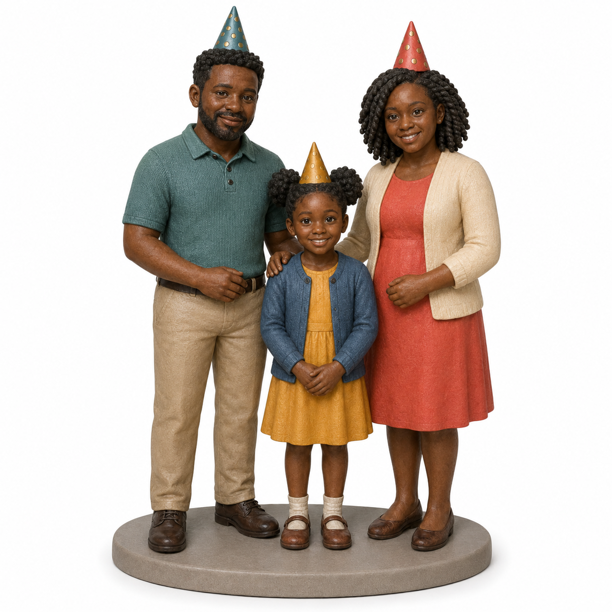 Custom Birthday 3D Figurine from Photo | Personalized Birthday Gift