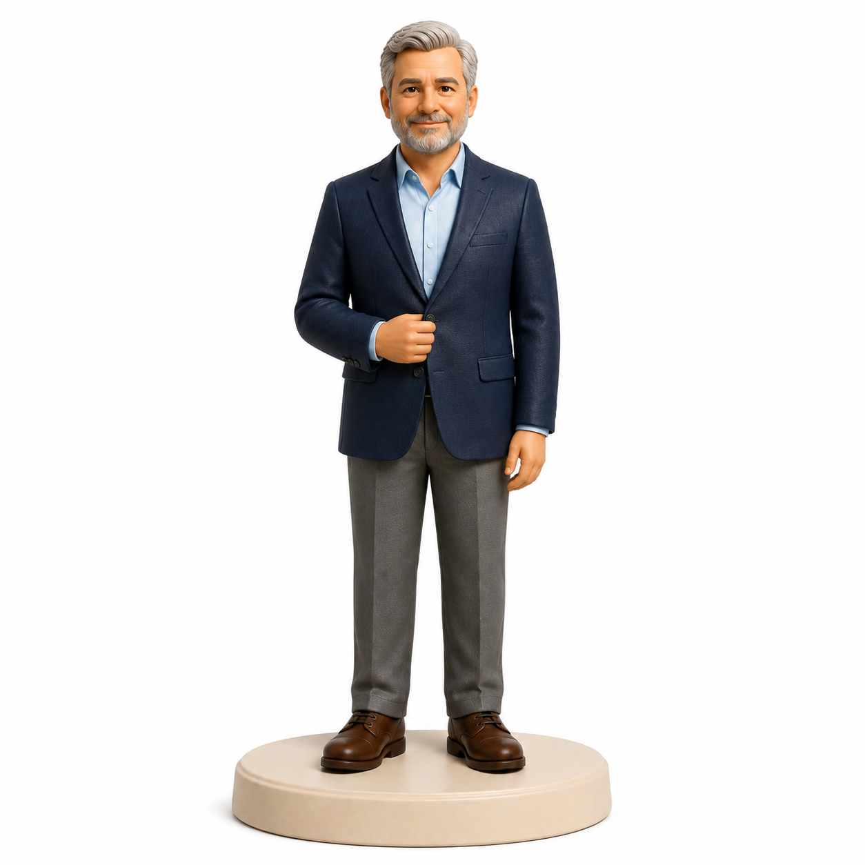 Custom Anniversary 3D Figurine from Photo | Personalized Anniversary Gift