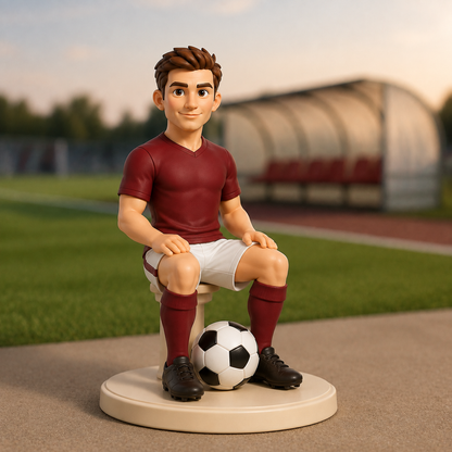 Custom Sports 3D Figurine from Photo | Personalized Sports Gift