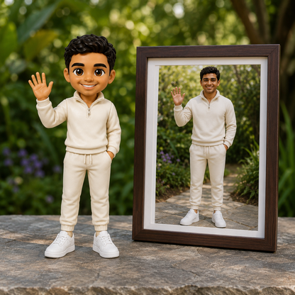 Custom 3D Figurine from Photo | Personalized Gift