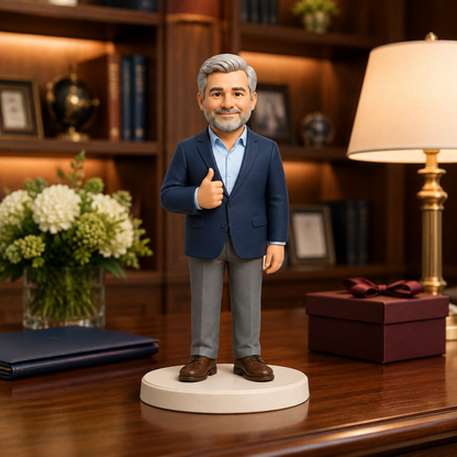 Custom Anniversary 3D Figurine from Photo | Personalized Anniversary Gift