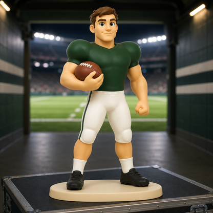 Custom Sports 3D Figurine from Photo | Personalized Sports Gift