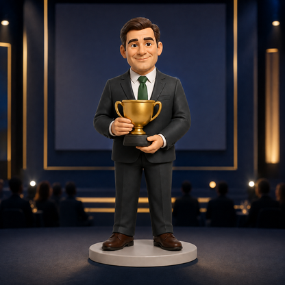 Custom Business 3D Figurine from Photo | Personalized Business Gift
