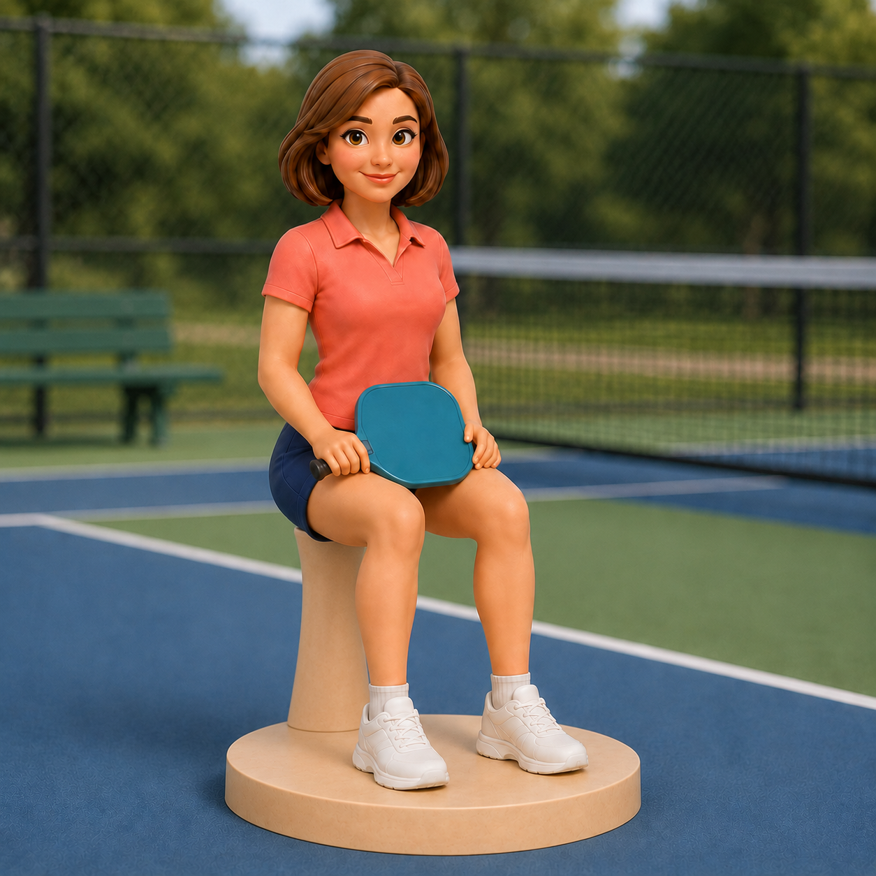 Custom Sports 3D Figurine from Photo | Personalized Sports Gift