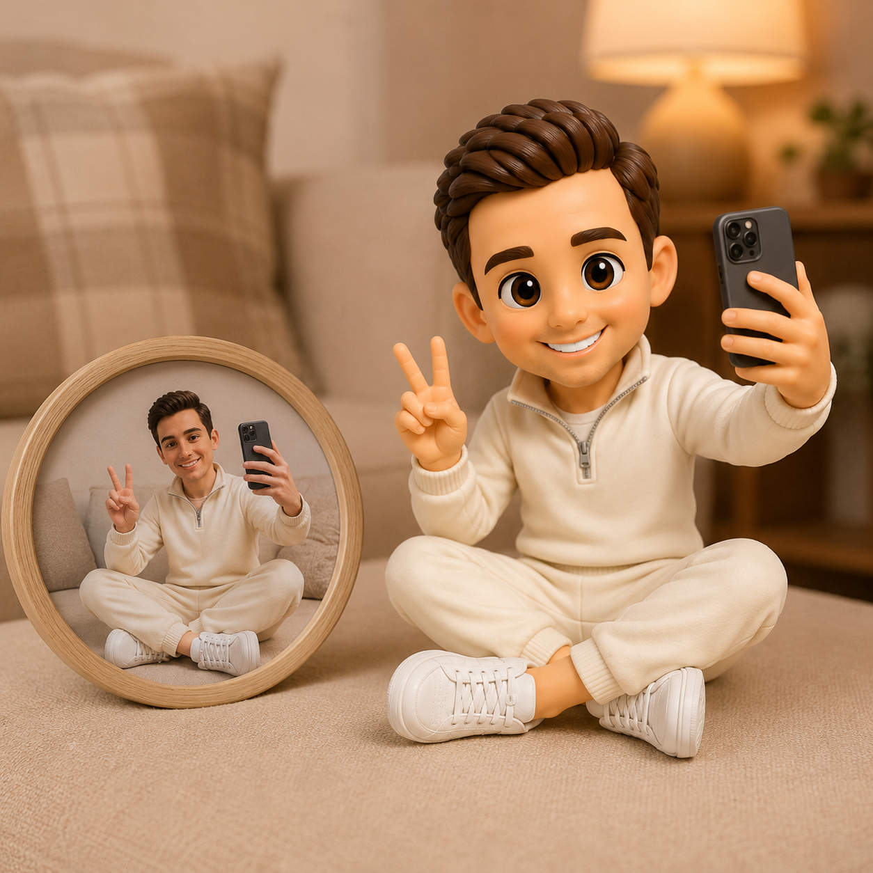 Custom 3D Figurine from Photo | Personalized Gift