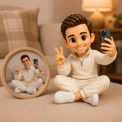Custom 3D Figurine from Photo | Personalized Gift
