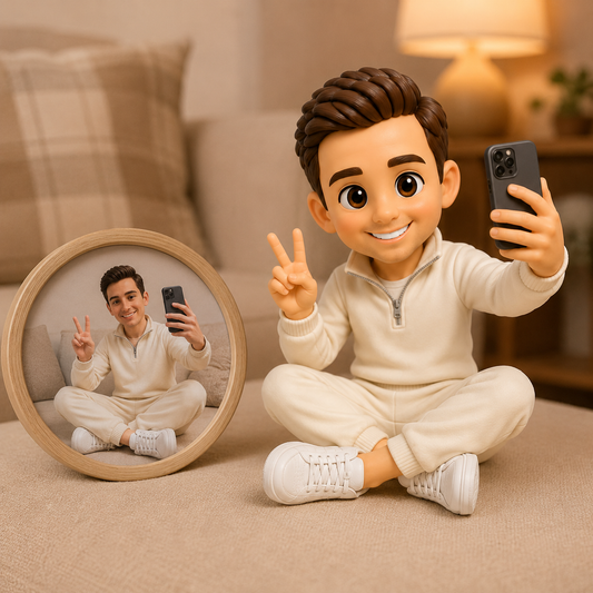 Custom 3D Figurine from Photo | Personalized Gift