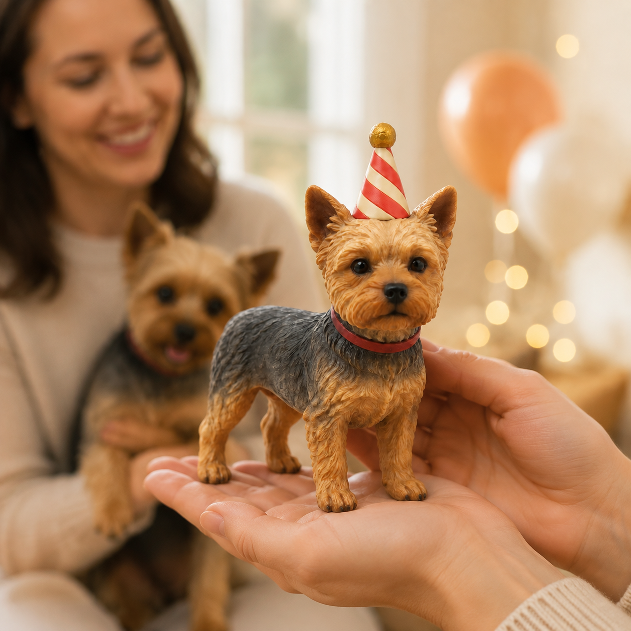 Custom Pet 3D Figurine from Photo | Personalized Pet Gift