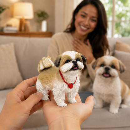 Custom Pet 3D Figurine from Photo | Personalized Pet Gift