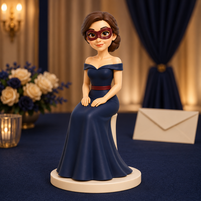Custom Anniversary 3D Figurine from Photo | Personalized Anniversary Gift