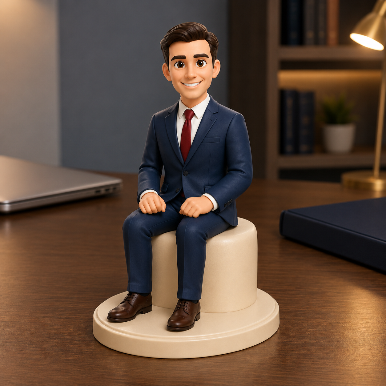 Custom Anniversary 3D Figurine from Photo | Personalized Anniversary Gift