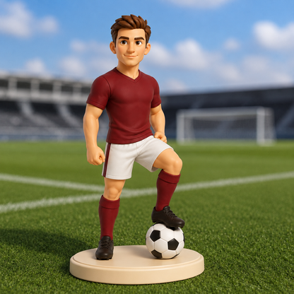 Custom Sports 3D Figurine from Photo | Personalized Sports Gift