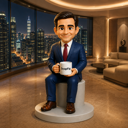 Custom Anniversary 3D Figurine from Photo | Personalized Anniversary Gift