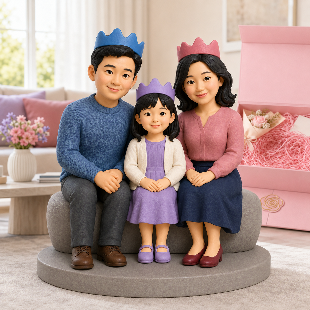 Custom Birthday 3D Figurine from Photo | Personalized Birthday Gift