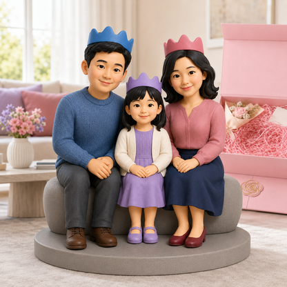 Custom Birthday 3D Figurine from Photo | Personalized Birthday Gift