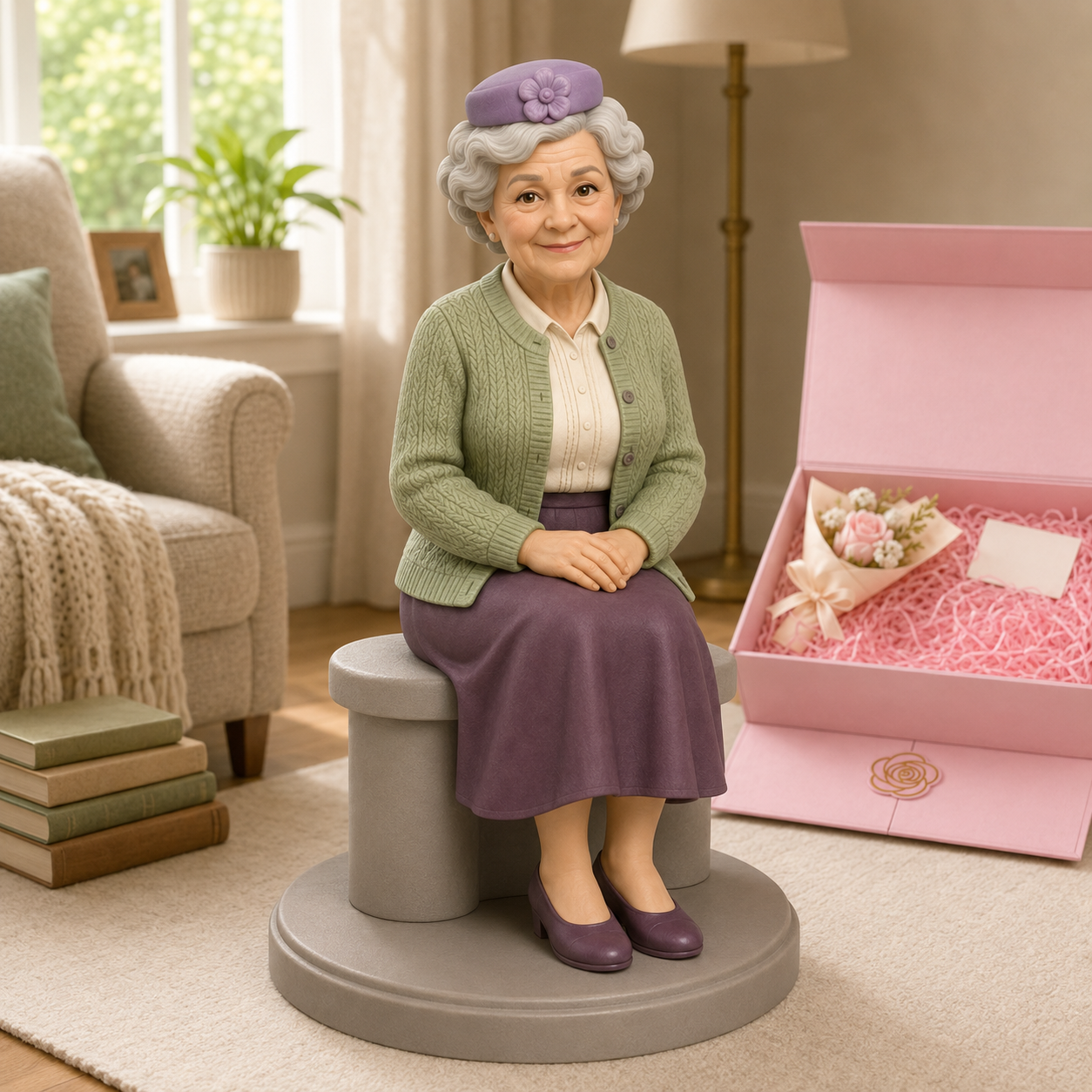 Custom Birthday 3D Figurine from Photo | Personalized Birthday Gift
