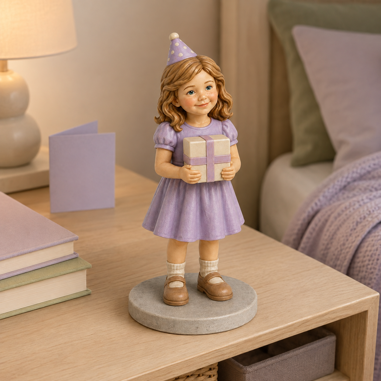 Custom Birthday 3D Figurine from Photo | Personalized Birthday Gift