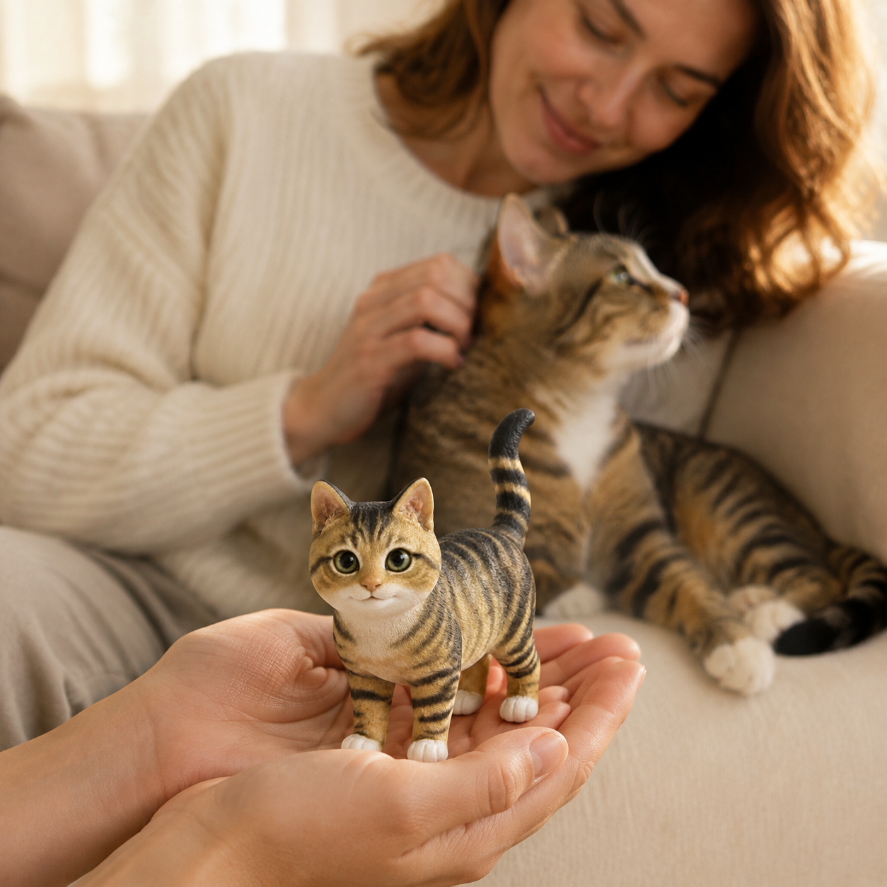 Custom Pet 3D Figurine from Photo | Personalized Pet Gift