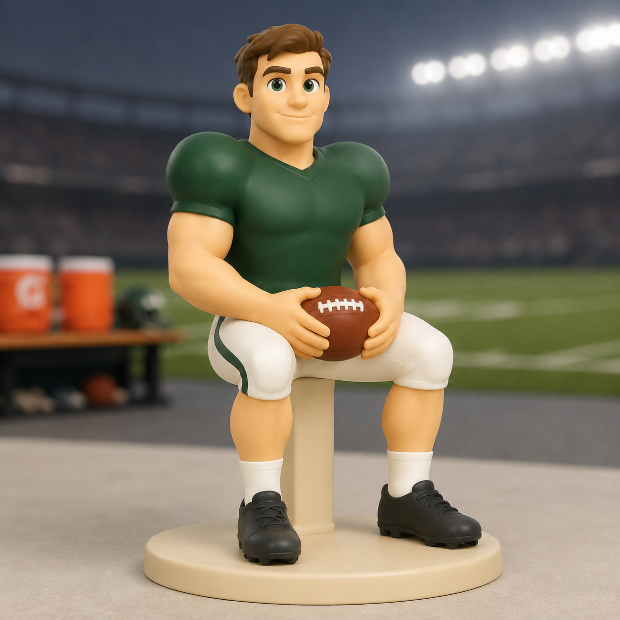 Custom Sports 3D Figurine from Photo | Personalized Sports Gift