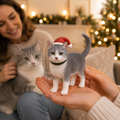 Custom Pet 3D Figurine from Photo | Personalized Pet Gift