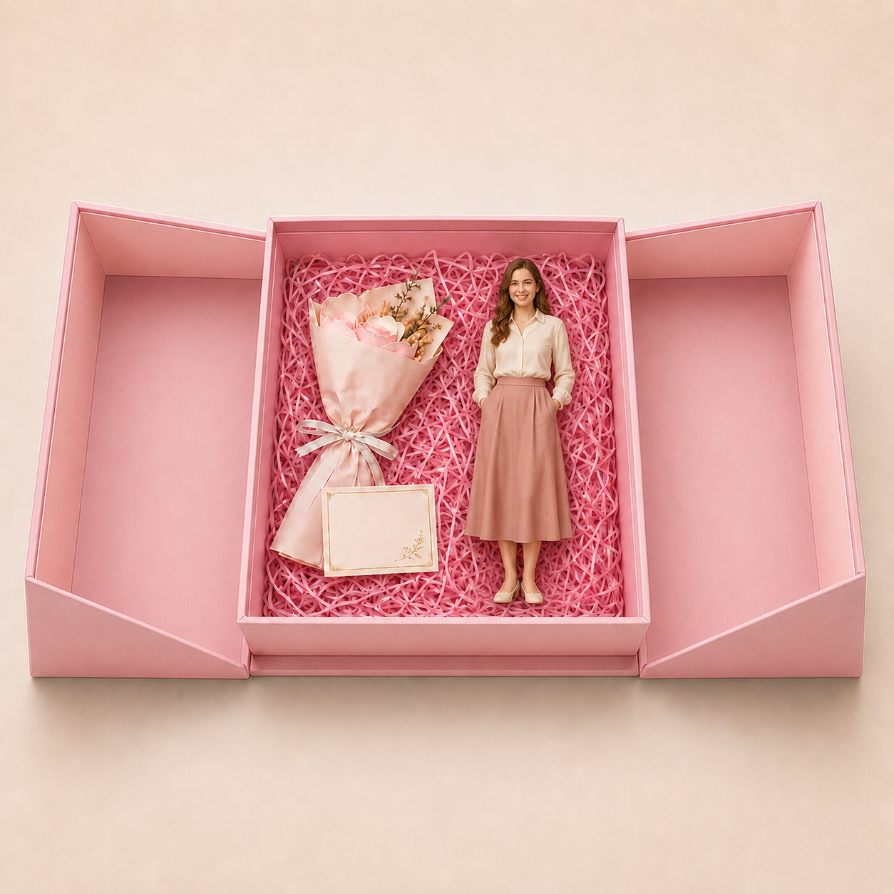 Custom Couple 3D Figurine from Photo | Personalized Couple Gift
