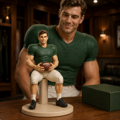 Custom Sports 3D Figurine from Photo | Personalized Sports Gift