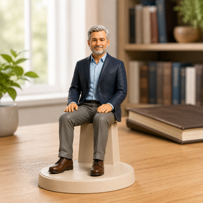 Custom Anniversary 3D Figurine from Photo | Personalized Anniversary Gift