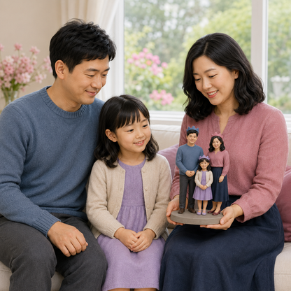 Custom Birthday 3D Figurine from Photo | Personalized Birthday Gift