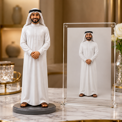 Custom 3D Figurine from Photo | Personalized Gift