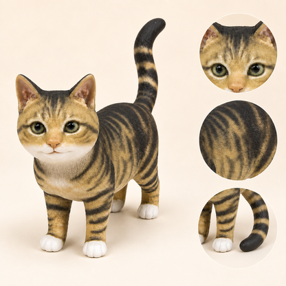 Custom Pet 3D Figurine from Photo | Personalized Pet Gift
