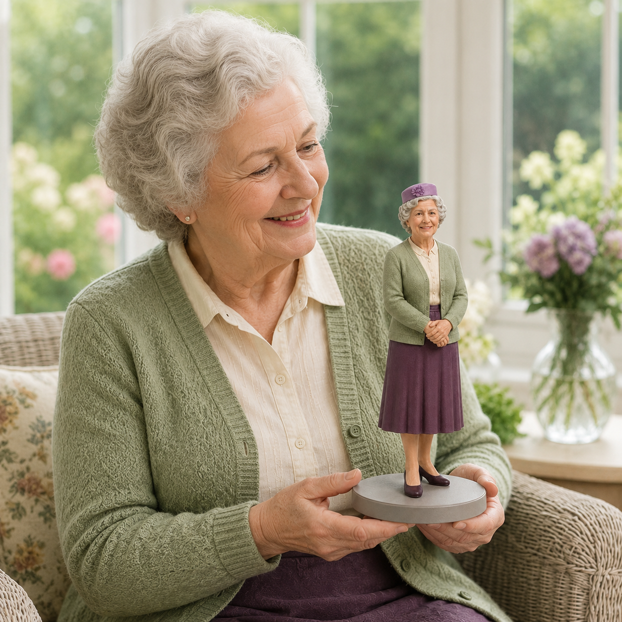 Custom Birthday 3D Figurine from Photo | Personalized Birthday Gift
