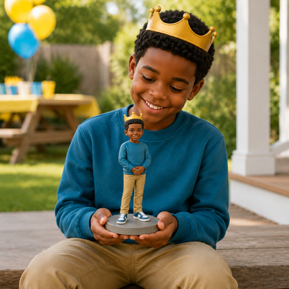 Custom Birthday 3D Figurine from Photo | Personalized Birthday Gift
