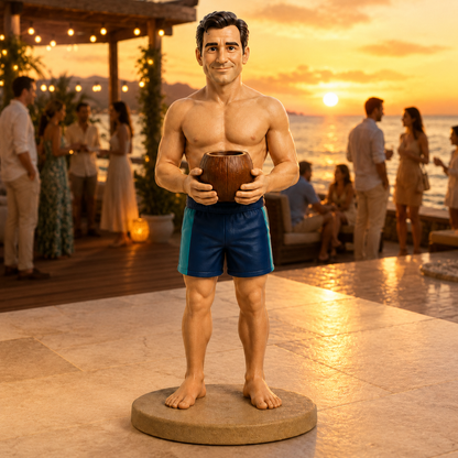 Custom Anniversary 3D Figurine from Photo | Personalized Anniversary Gift