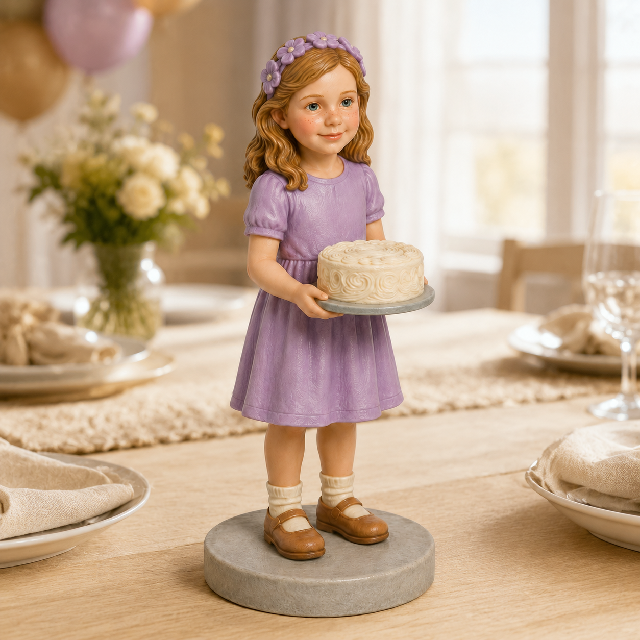 Custom Birthday 3D Figurine from Photo | Personalized Birthday Gift