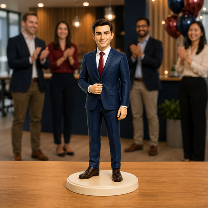 Custom Anniversary 3D Figurine from Photo | Personalized Anniversary Gift